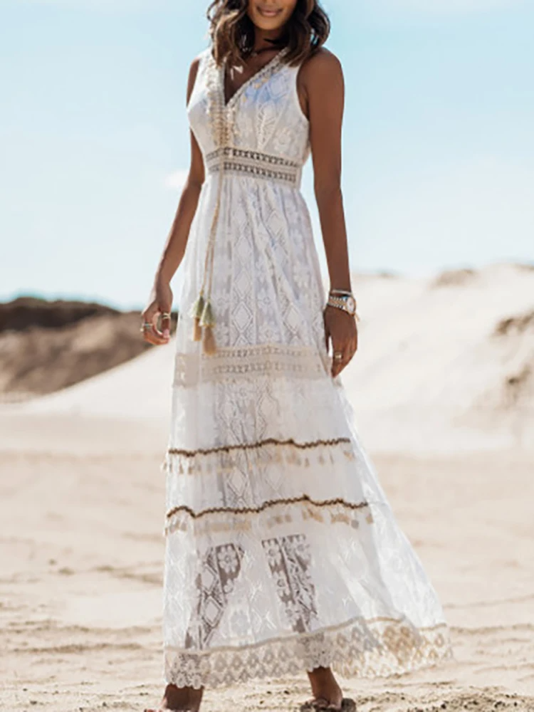 Emerson - Vintage Tassel Dress