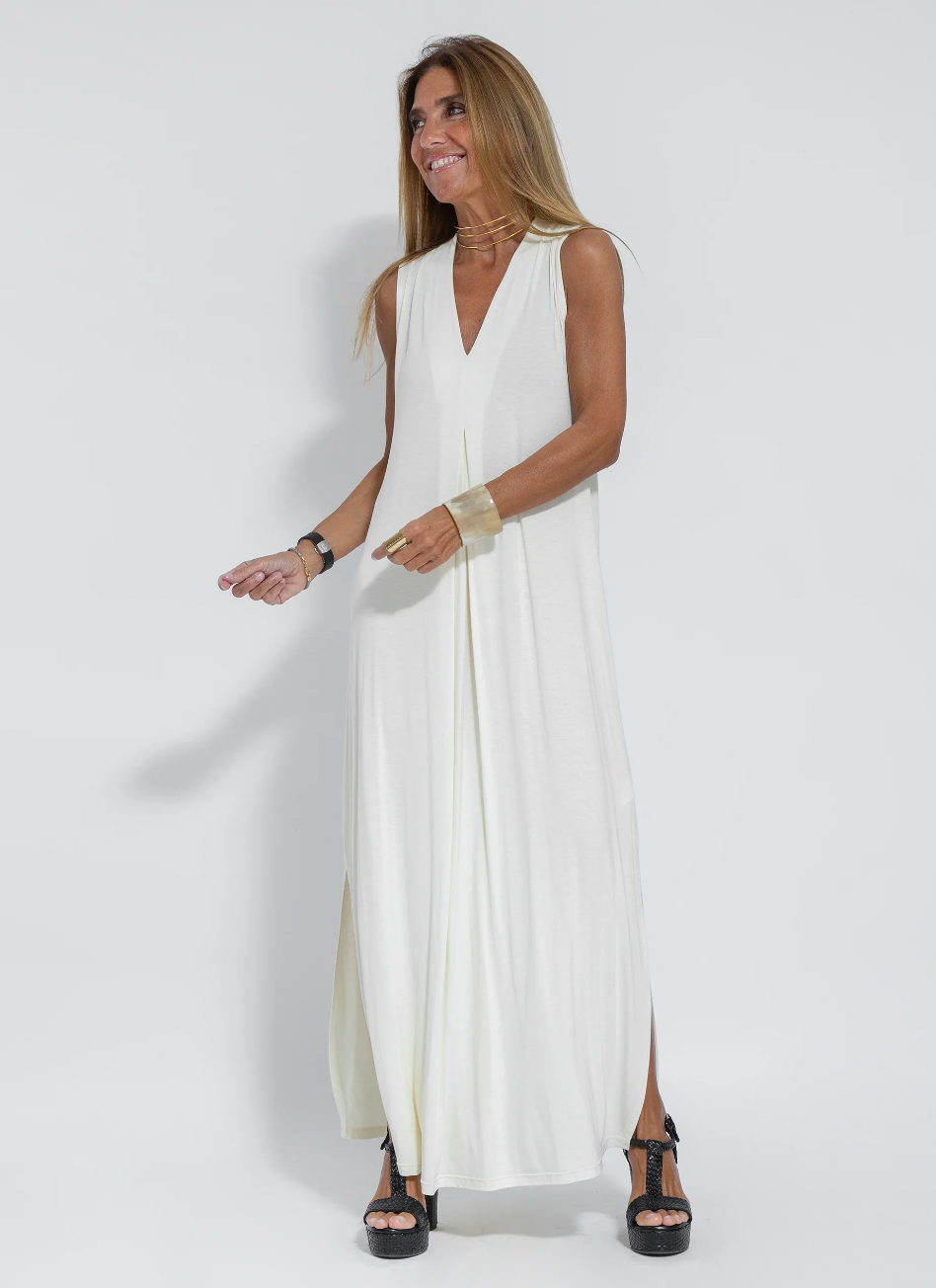 Kendall - Solid Color Maxi Dress