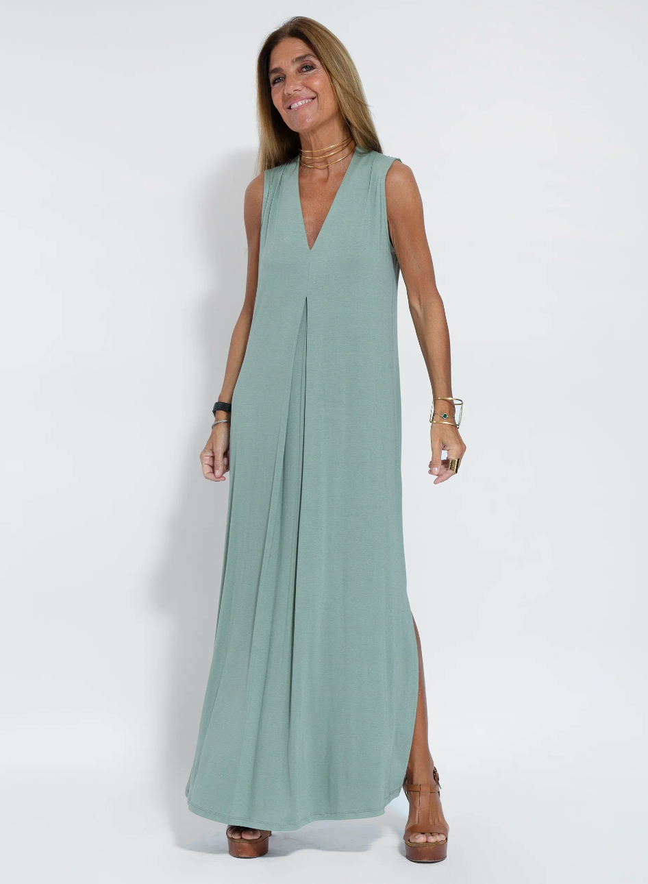 Kendall - Solid Color Maxi Dress