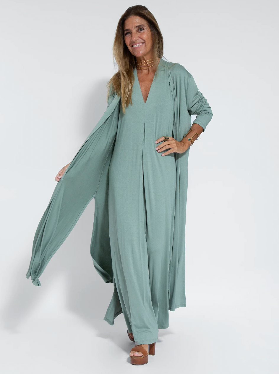 Kendall - Solid Color Maxi Dress