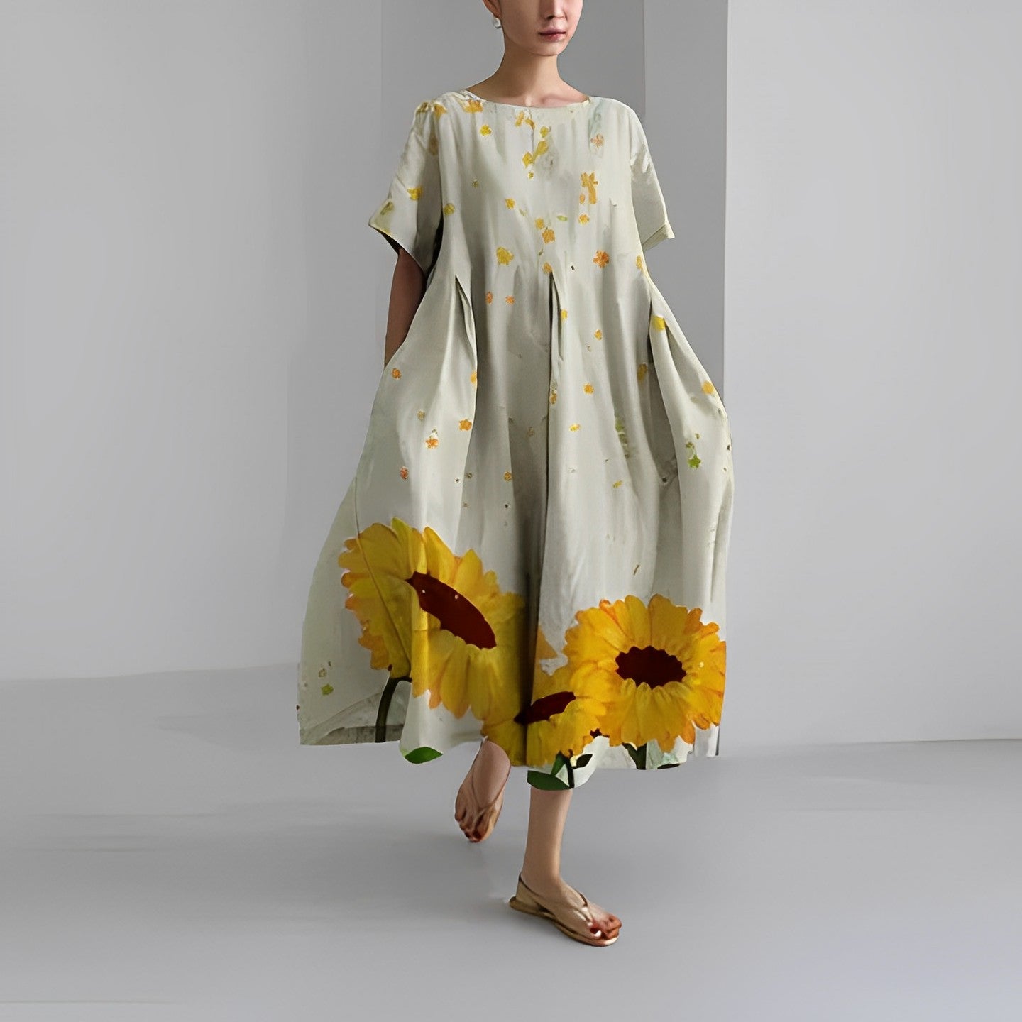 Daisy - Retro Big Swing Dress