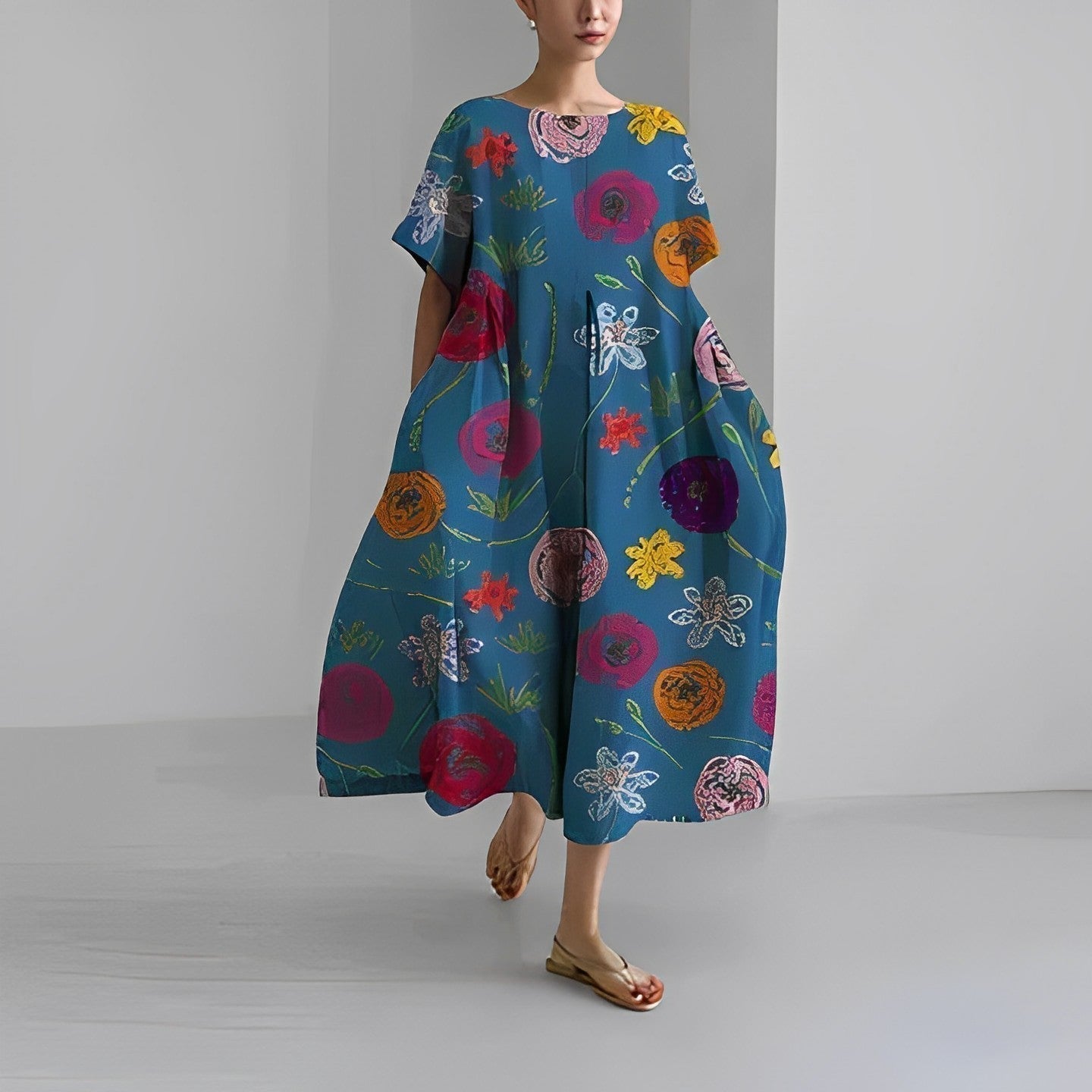 Daisy - Retro Big Swing Dress