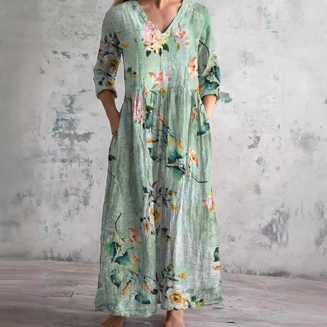 Ivory - Floral Whimsy Dress