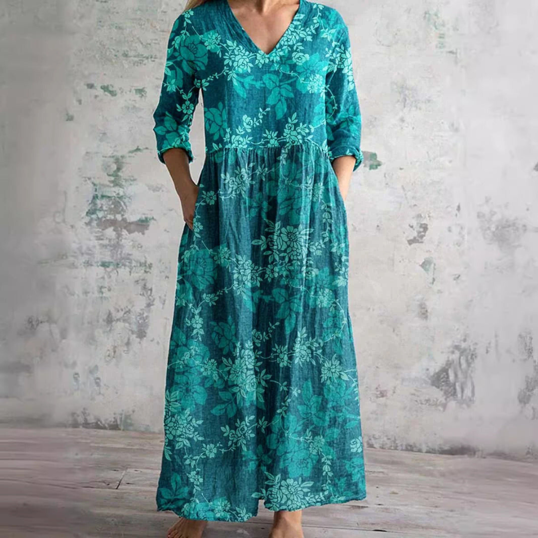 Ivory - Floral Whimsy Dress