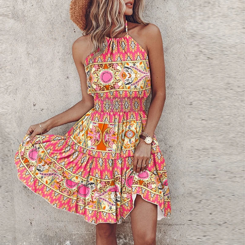 Loxley - Backless Irregular Dress