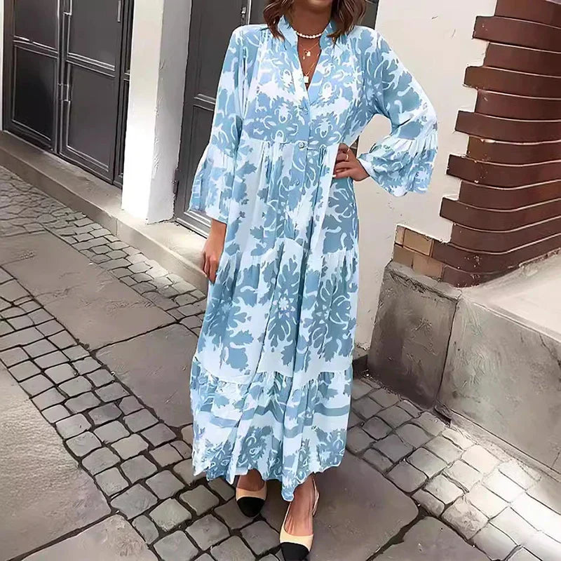 Avielle - Fashionable Printed Boho Dress