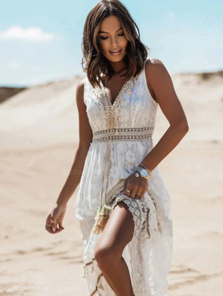 Emerson - Vintage Tassel Dress