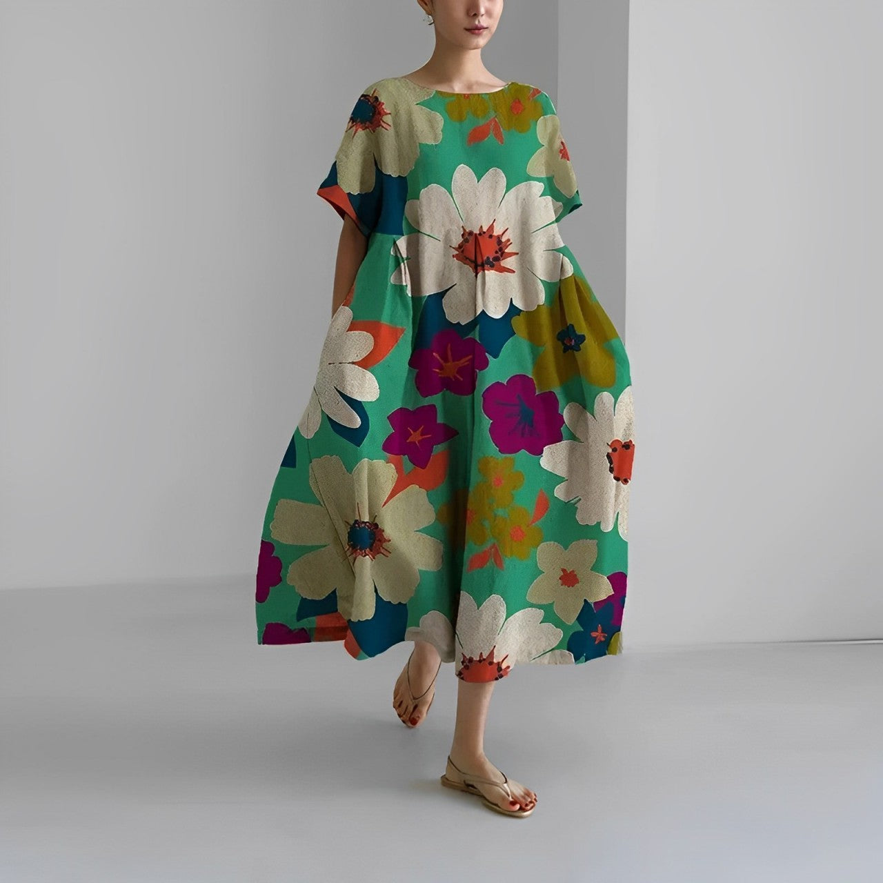 Daisy - Retro Big Swing Dress
