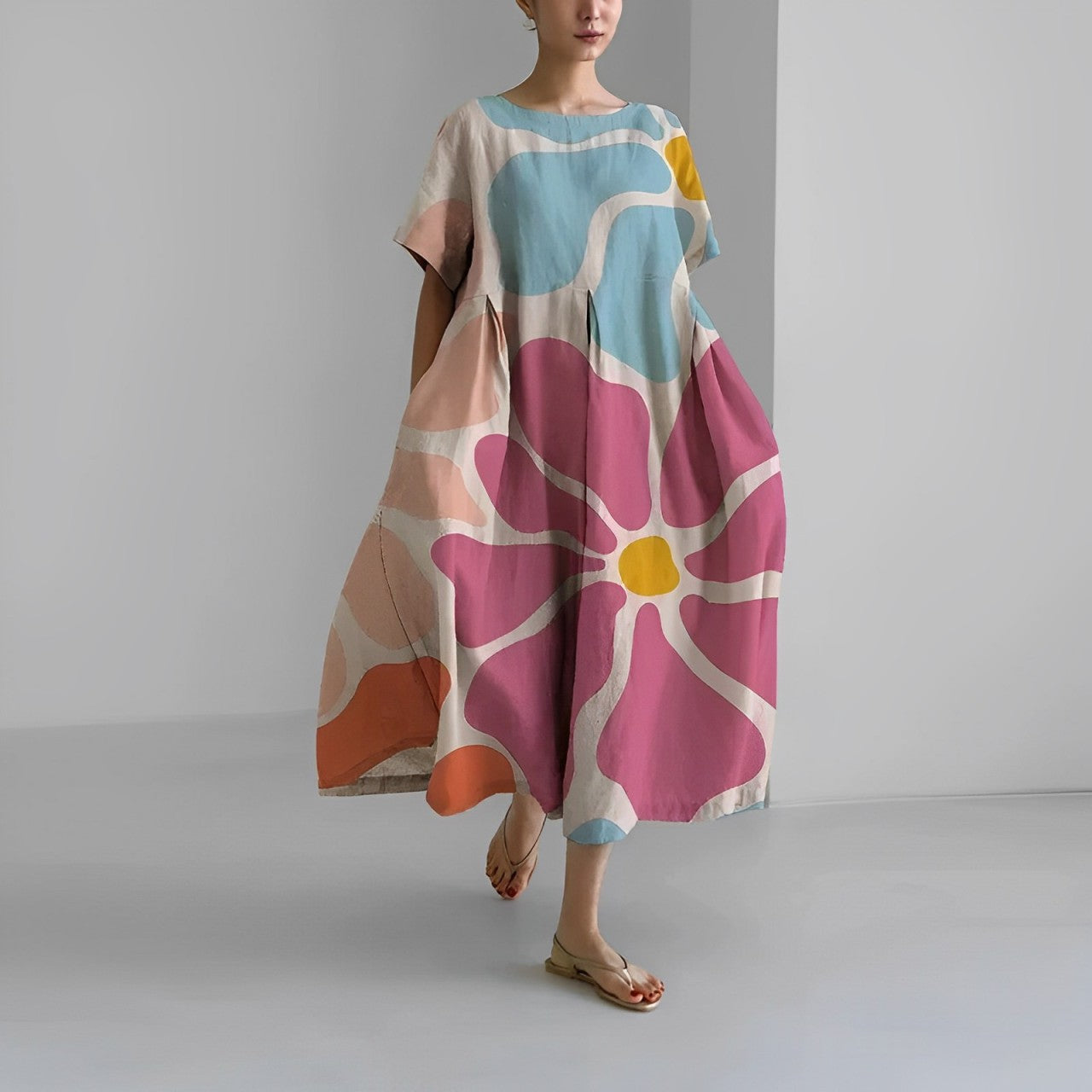 Daisy - Retro Big Swing Dress