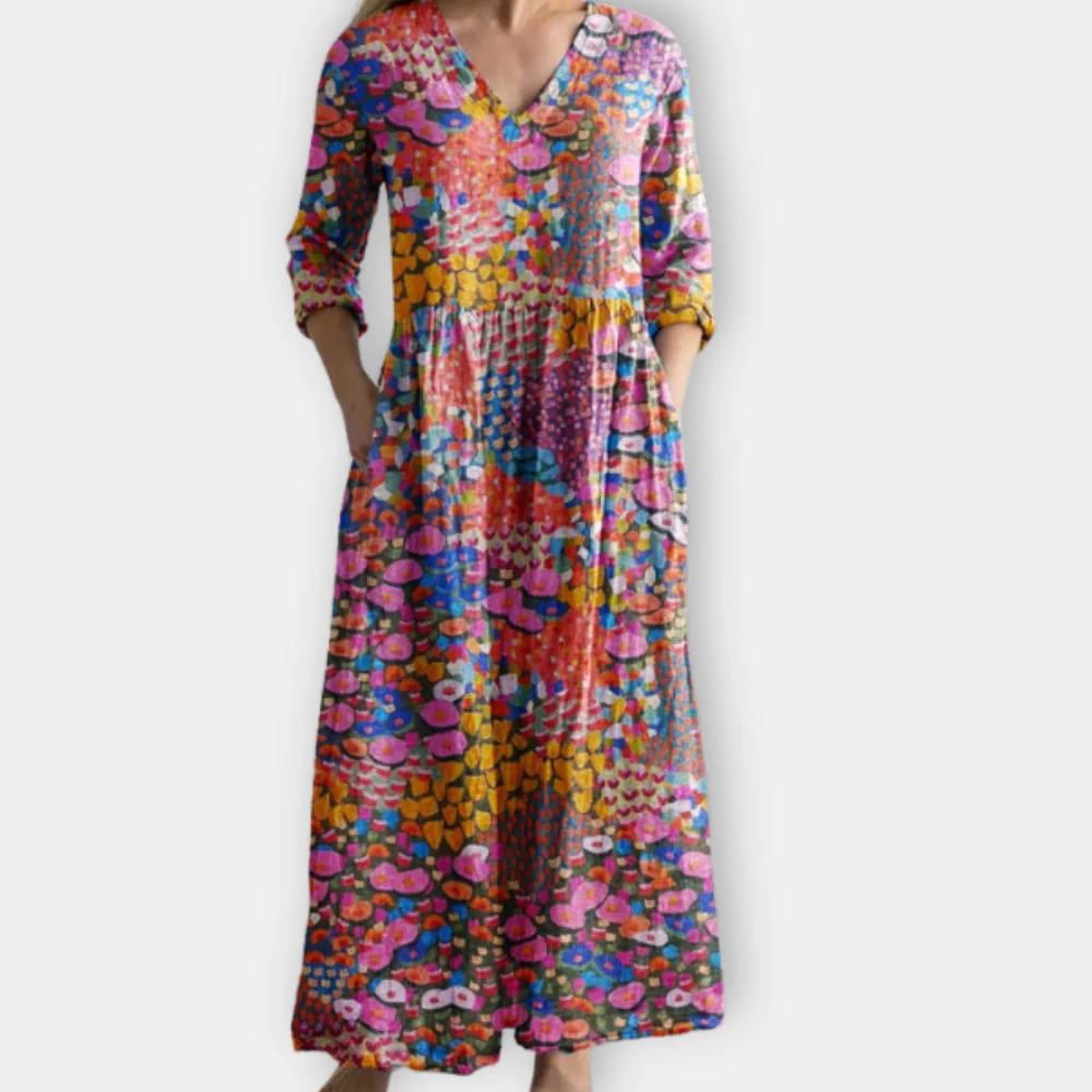 Juliet - Flattering Flowing Boho Dress