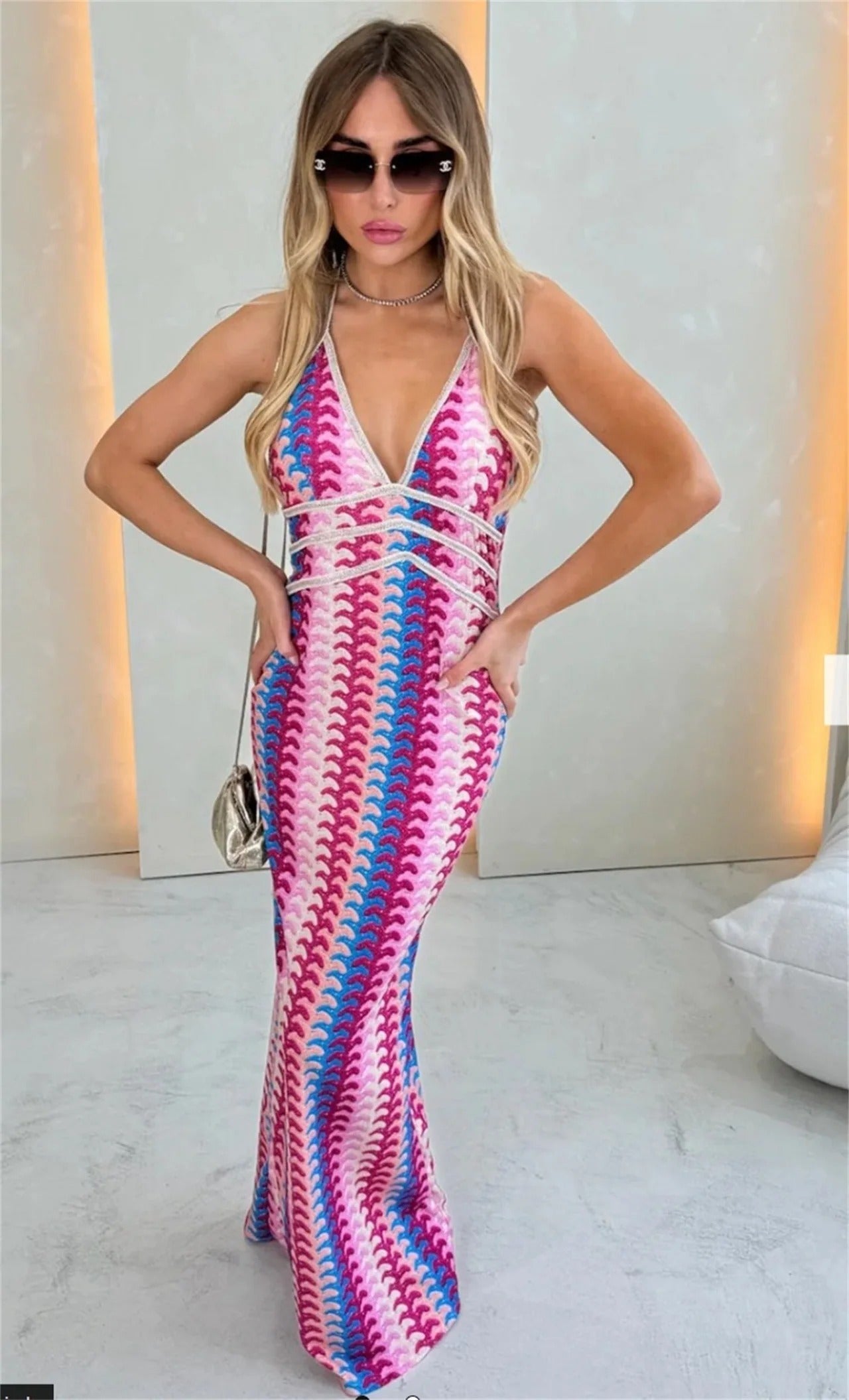 Charlotte - Boho Crochet Tunic Dress
