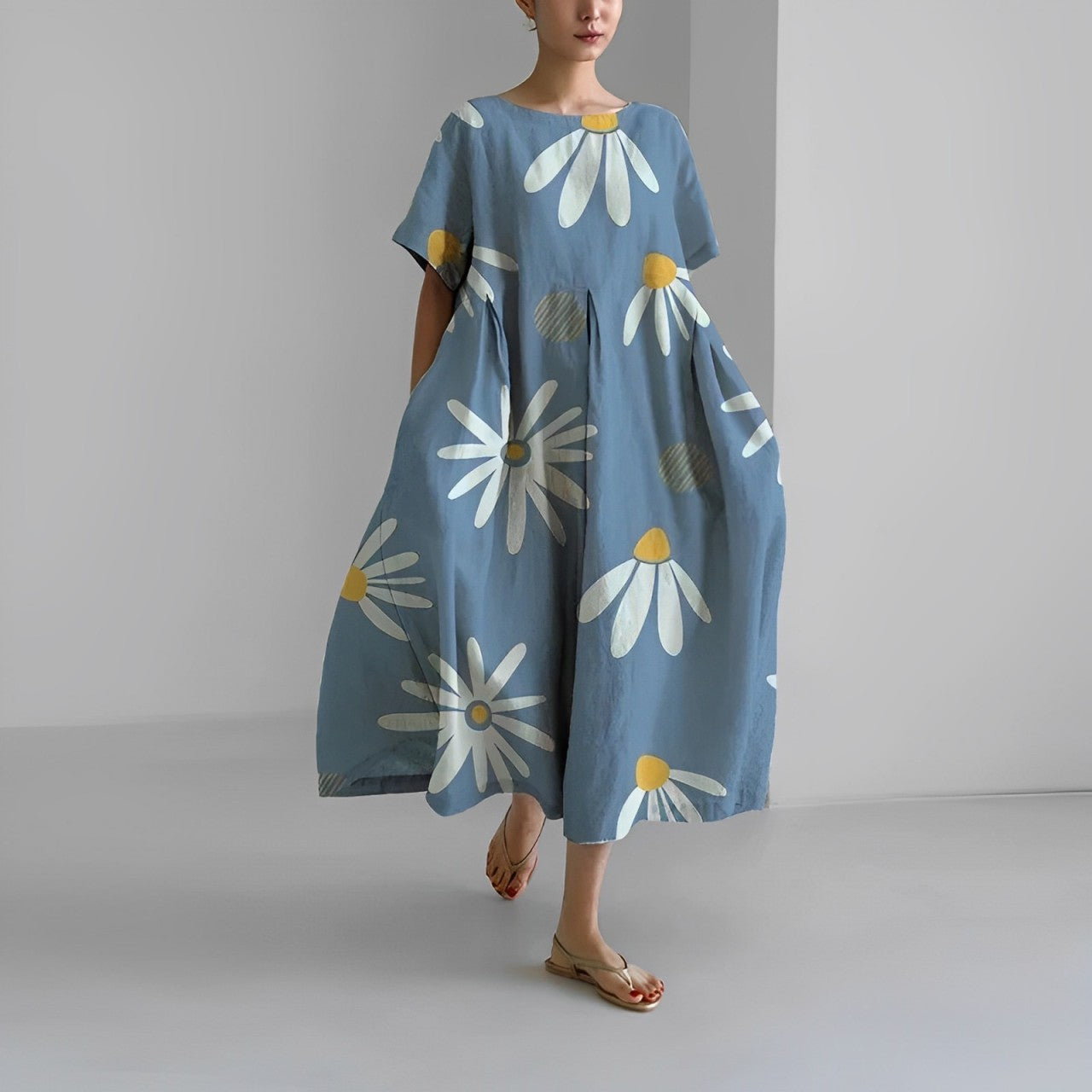 Daisy - Retro Big Swing Dress